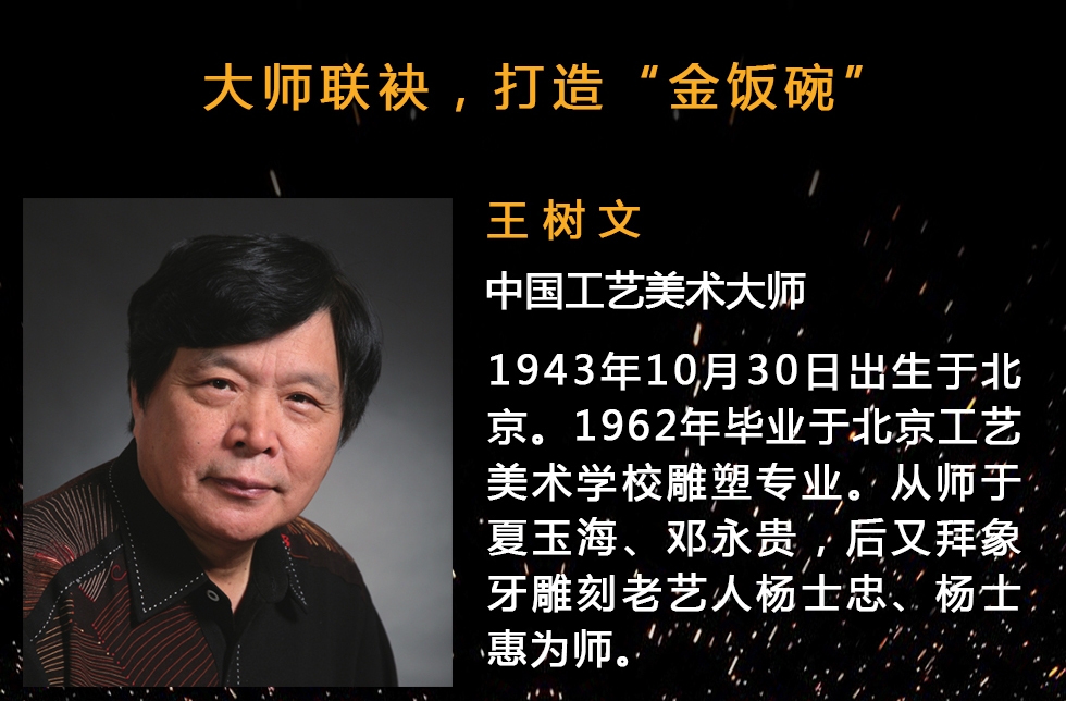 王树文 袁长君 花丝镶嵌《传家宝·金饭碗》